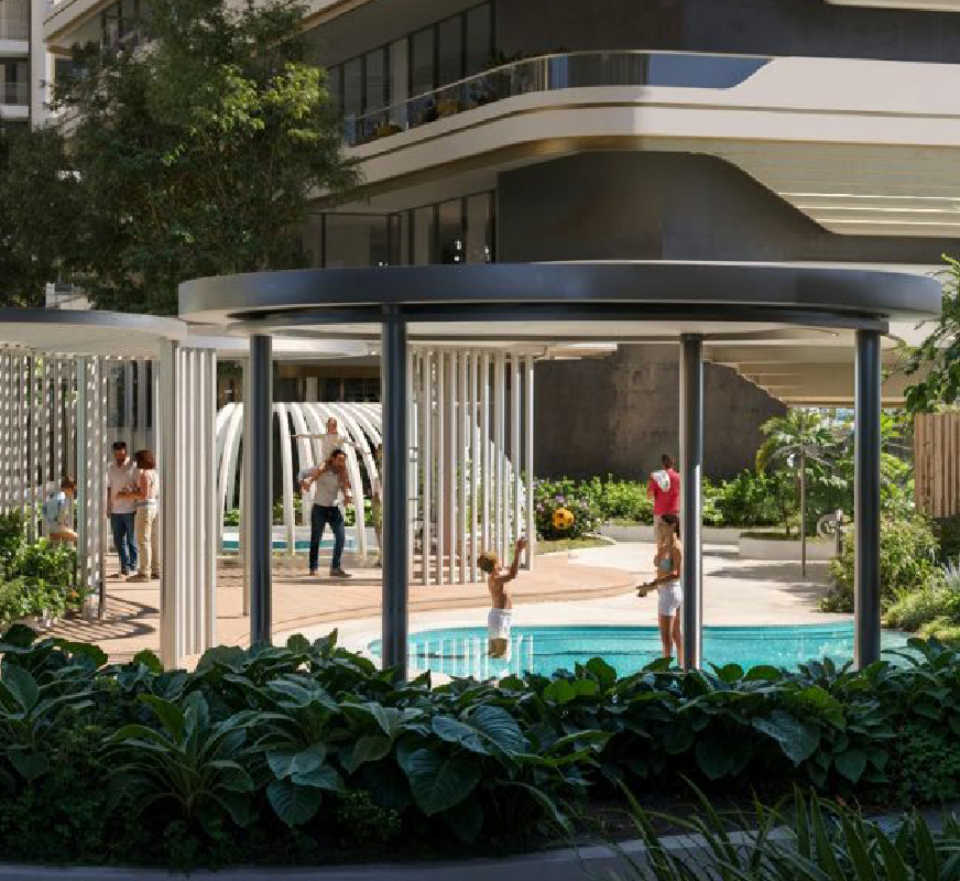 Luxury Living Environment Under the Tower at The Cascades Neopolis