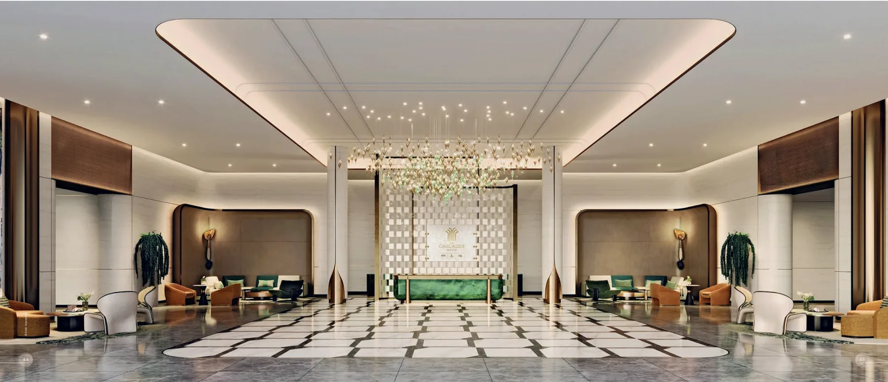 The double-height grand lobby — artist’s impression